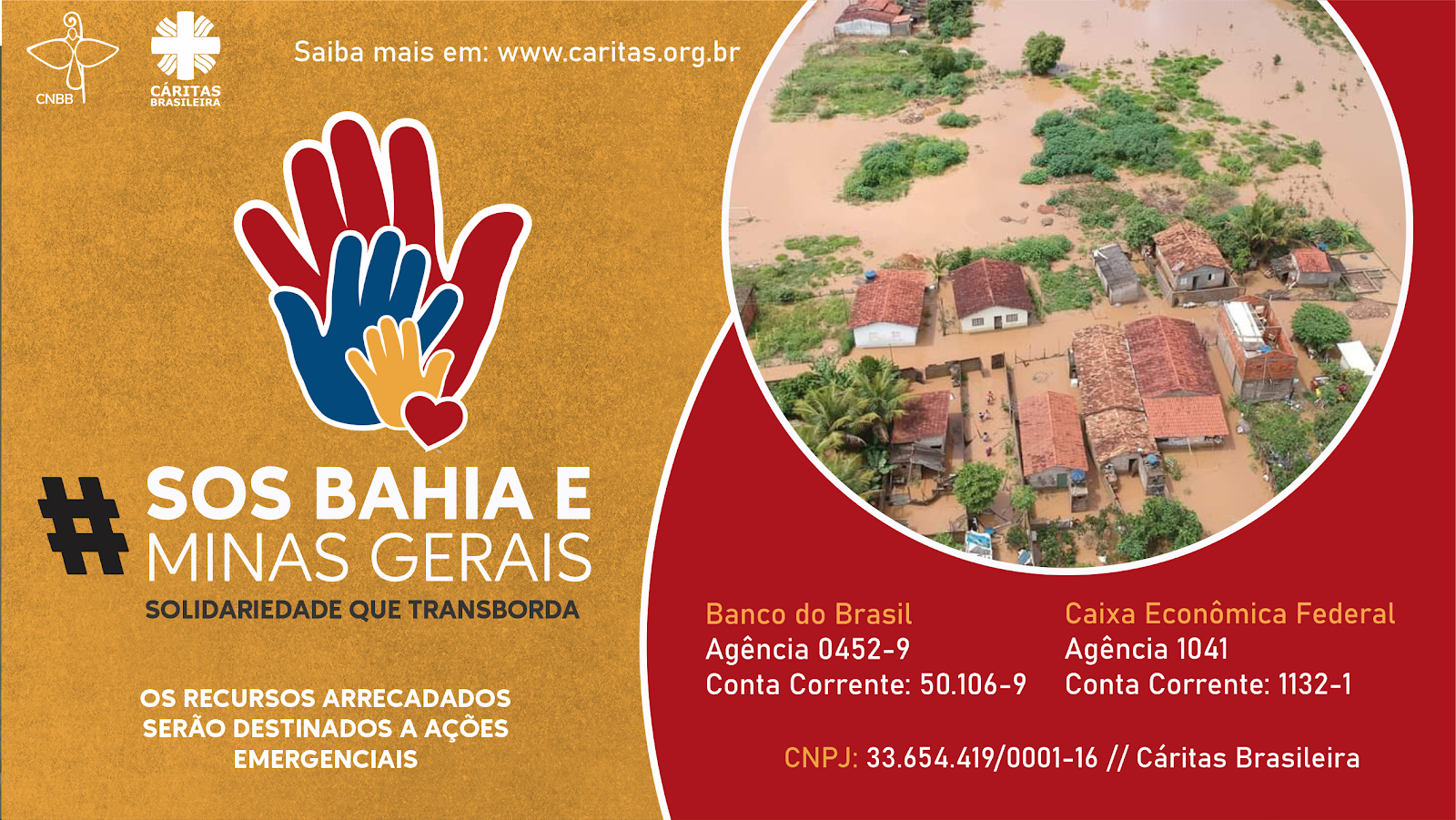 #SOS BA e MG: Solidariedade que Transborda